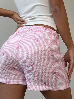 Liber Summer Women's Lace up Shorts