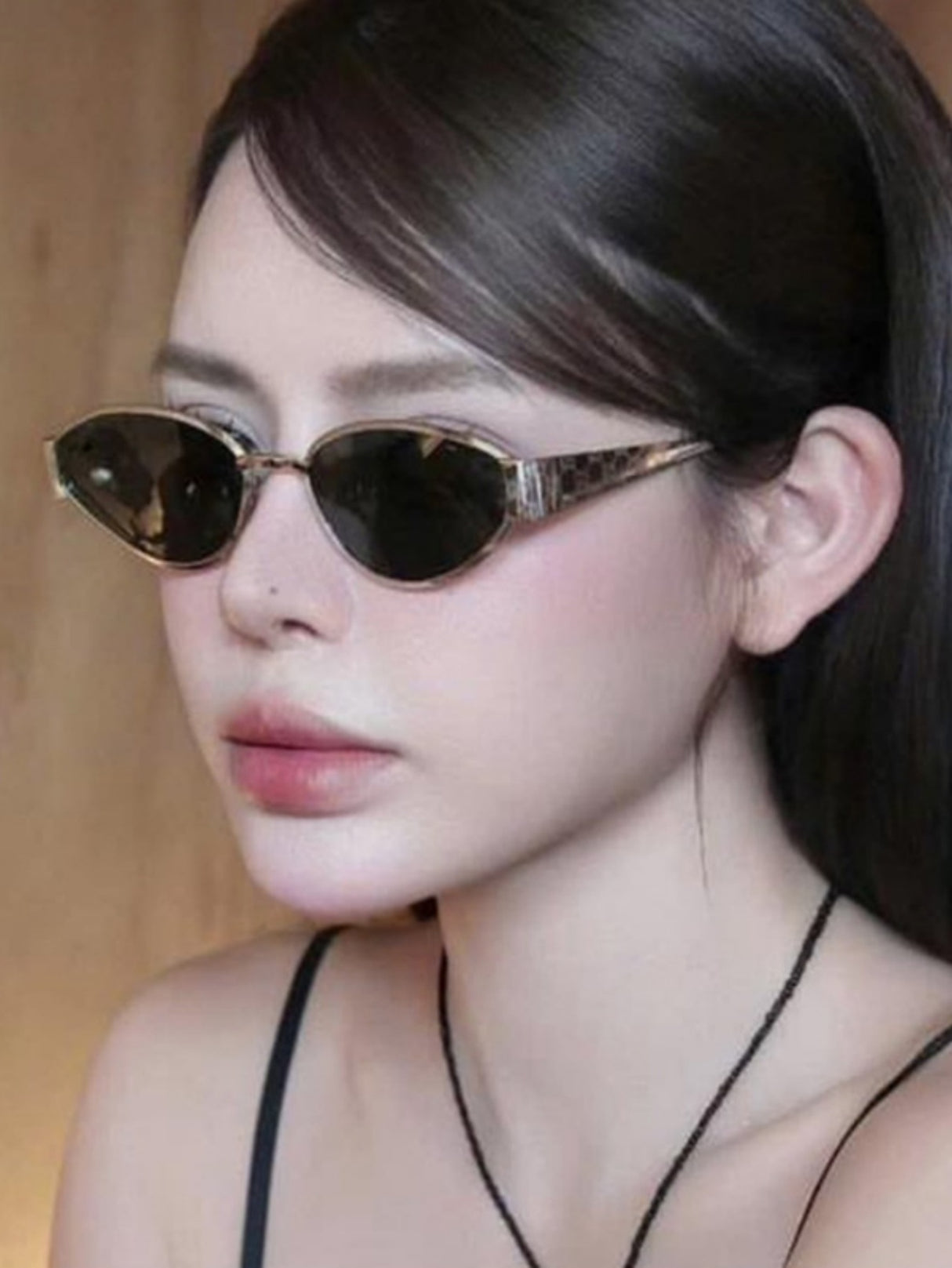 Full-frame Cat-eye Sunglasses