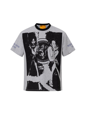Rock Retro Portrait Printed T-shirts