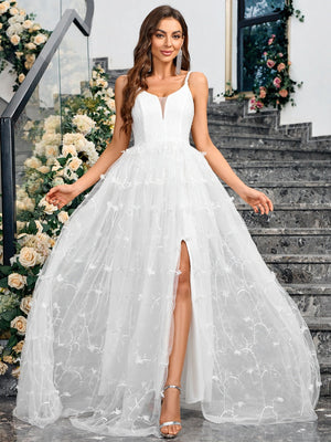 Liber Autumn Women's Lace Maxi Dresses