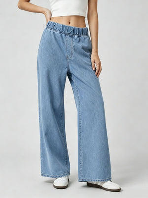Comfortable And Casual Wide-leg Loose Jeans