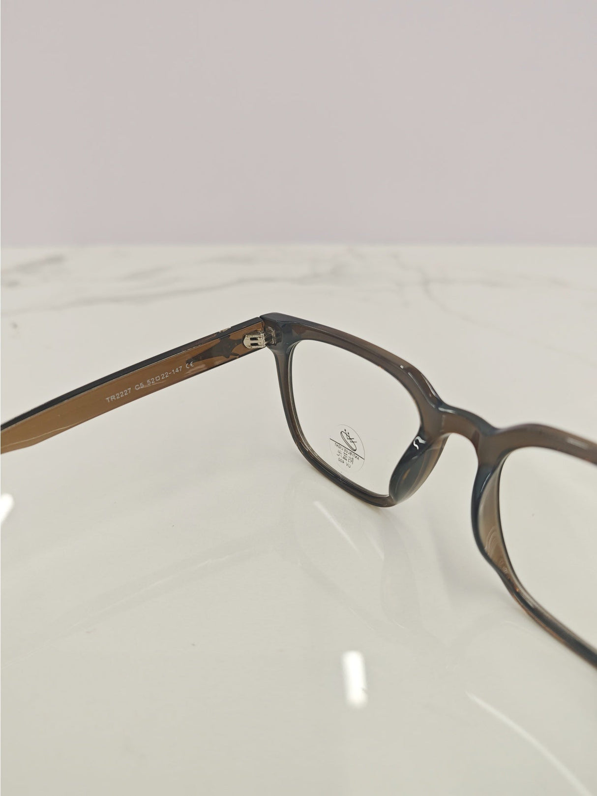Semi-transparent Prescription Glasses