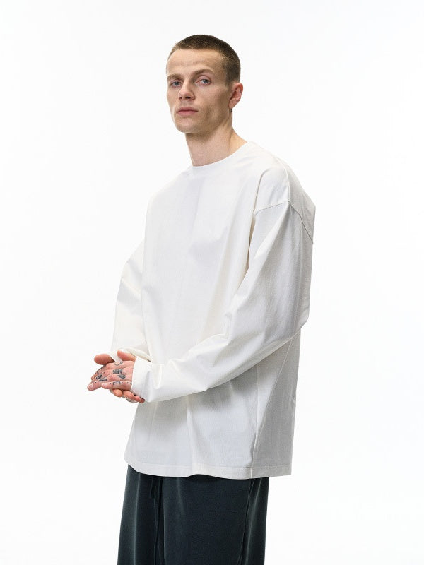 Liber Autumn Neutral wear Solid Color T-shirts