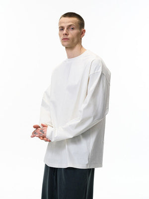 Liber Autumn Neutral wear Solid Color T-shirts