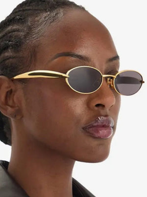 Small Oval-shaped Sunglasses