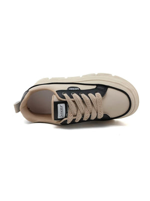 Colorblock Thick-Sole Women's Casual Sneakers