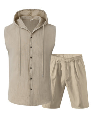 Flax Hooded Set 2-piece Sets