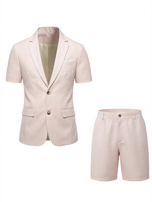 Leisure Gentleman Suit 2-piece Sets Set