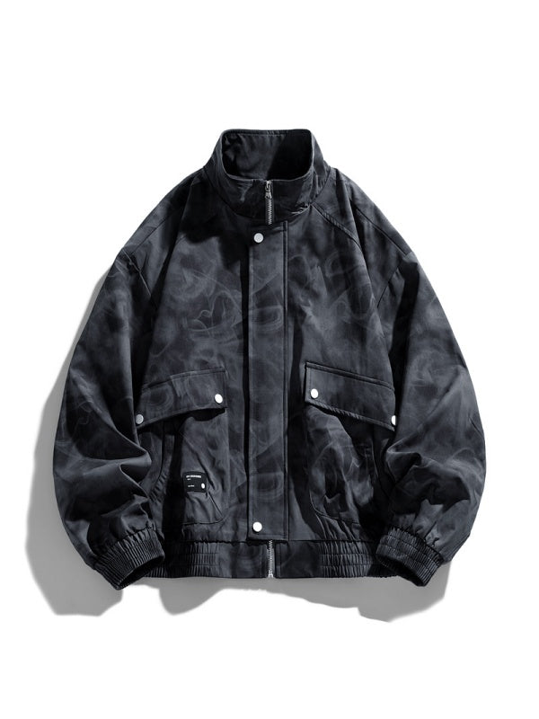 Stand Collar Design Digital Printing Jackets