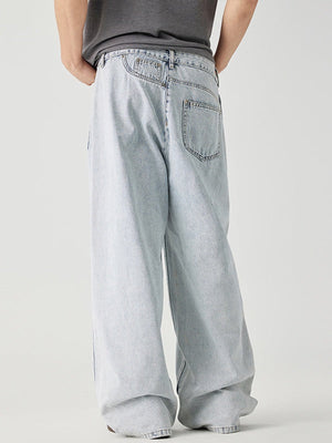 Liber Summer Men's Pocket decoration Jeans