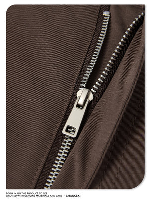 Retro Wide-leg Machete Cargo Trousers