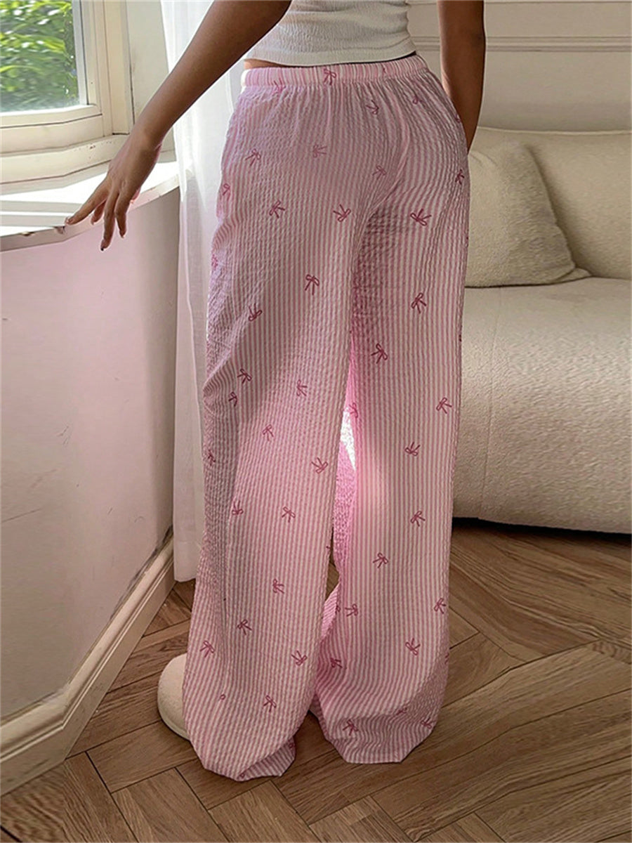 Liber Summer Women's Lace up Pants