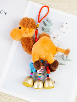 Kamel-Plüschtier-Schlüsselanhänger