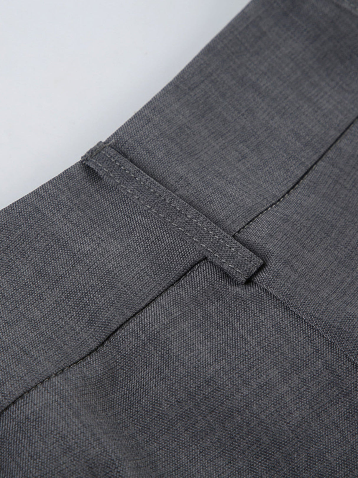 Pleated Low-rise Slightly Flared Hips Pants