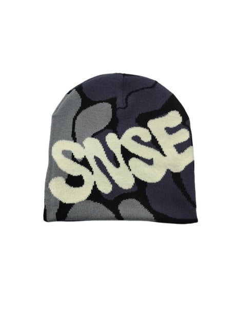 Letter Jacquard Windproof Beanies