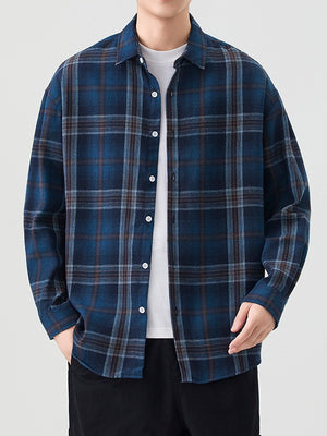 Color Matching Plaid Simplicity Shirts