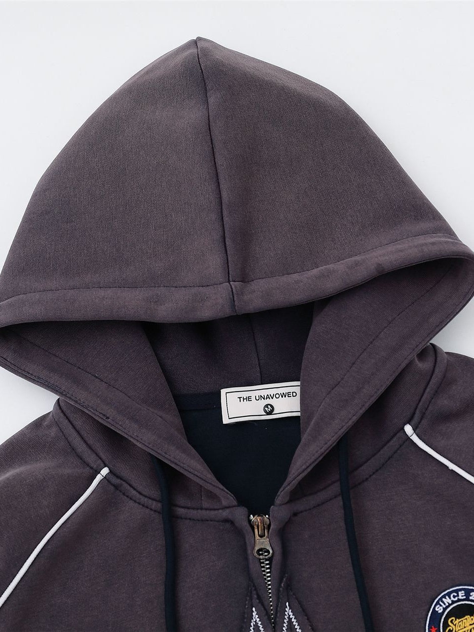 Liber Autumn Neutral wear Embroidery Letter Sweatshirts&Hoodies