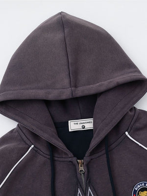 Liber Autumn Neutral wear Embroidery Letter Sweatshirts&Hoodies