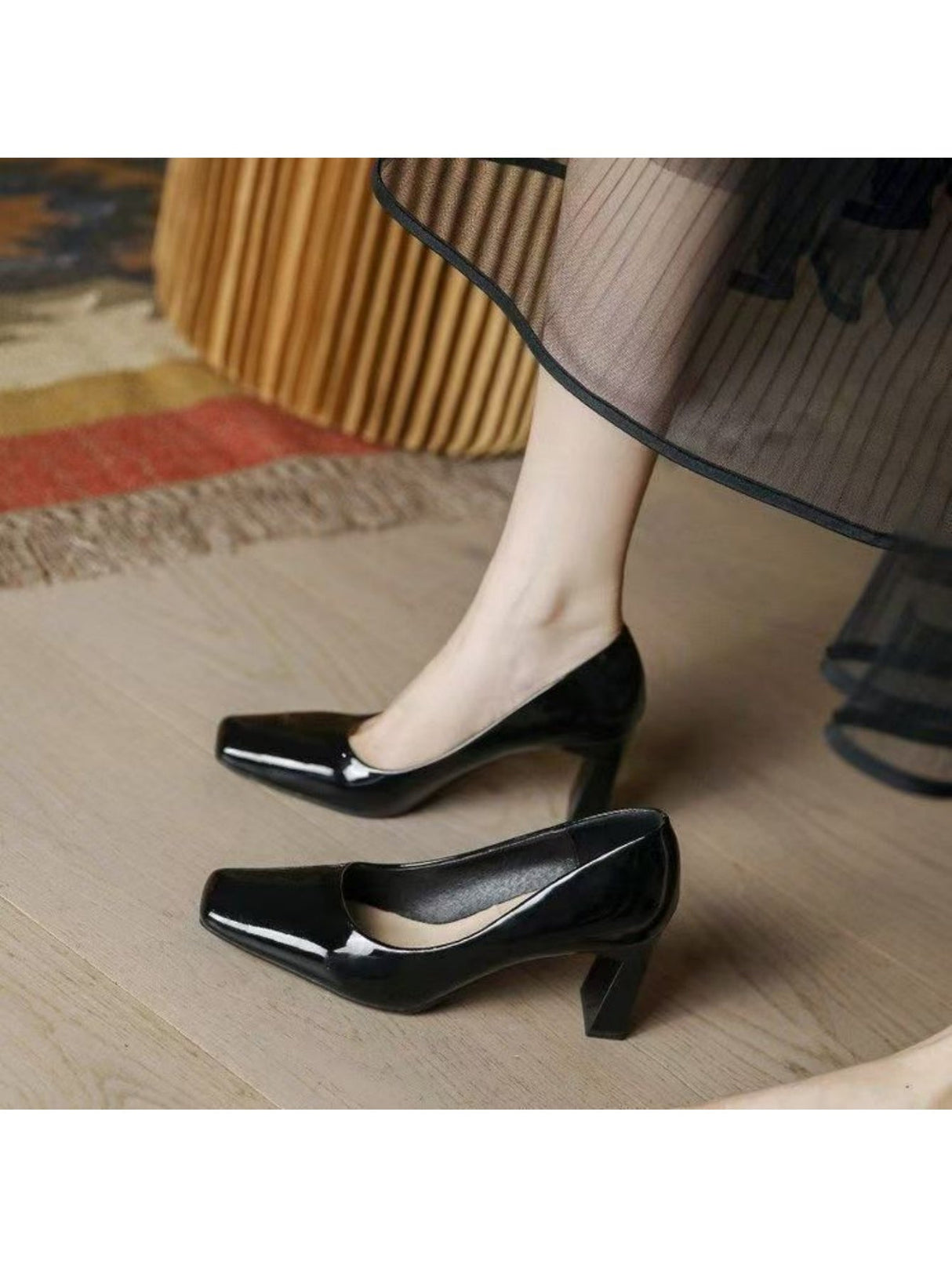 Liber Spring and autumn women's high heels