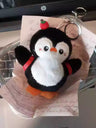 Plüsch-Pinguin-Schlüsselanhänger