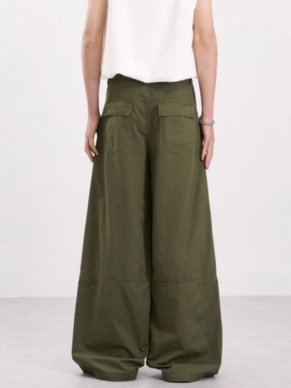 Type A Straight-fit Wide-leg Pants