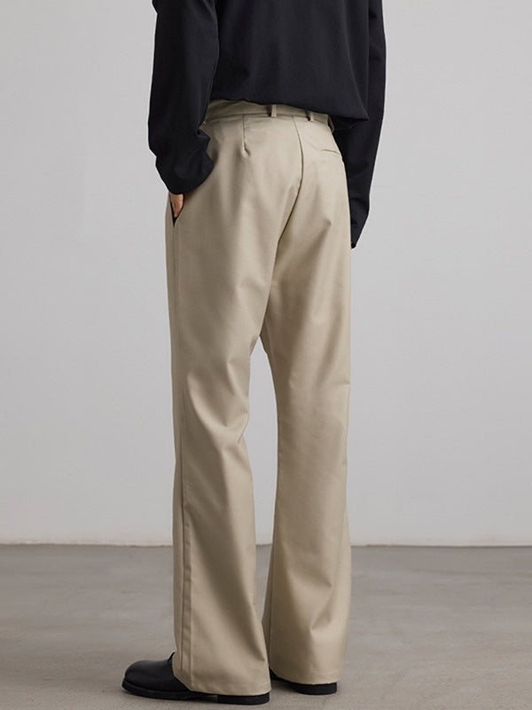 Liber Autumn Men's Solid Color Pants