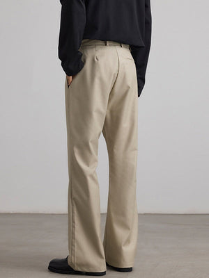 Liber Autumn Men's Solid Color Pants