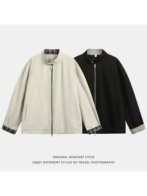 Liber Autumn Men's Solid Color Solid Color Jackets