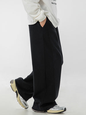 Liber Autumn Men's None Solid Color Pants