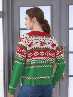 Christmas Patterns Headgear Christmas Tree Sweaters