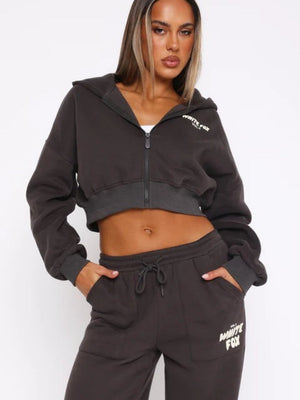 Liber Autumn Women's Thread Letter 2-piece Sets