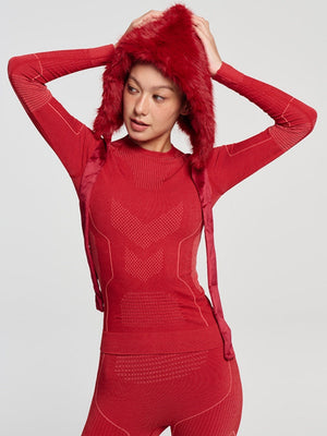 Jacket Pants And Quick-drying Shirt Outdoor Sweating Compression Functional Underwear Keep Warm Two-piece Base Layer