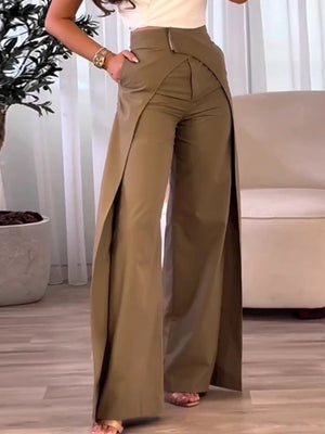 Staggered Design Leisure Commuting Versatile Pants
