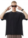 Retro Loose-fit Wear And Tear Boxy T-shirts