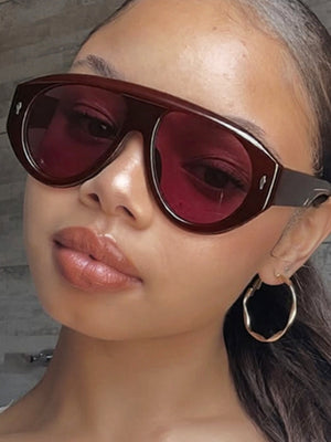 Full-frame Irregular Sunglasses
