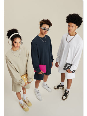 Liber Autumn Neutral wear Solid Color Solid Color T-shirts