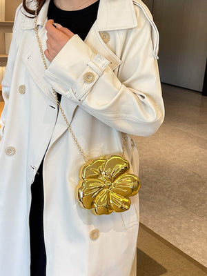 Personalized And Creative Acrylic Flower Evening Bag