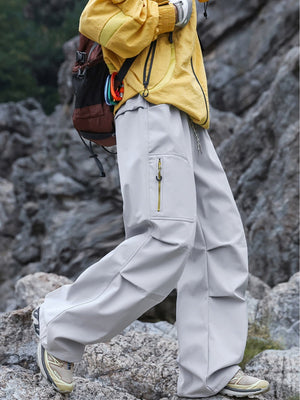 Outdoor Mountain Climbing Wear-resistant Three-proof Splashing Water On Foot Quick-drying Straight Work Pants