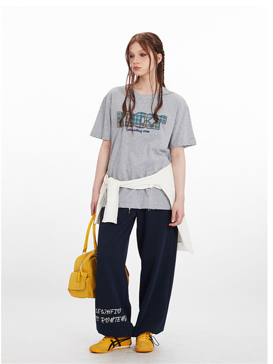 Liber Spring Women's  LettersT-shirts