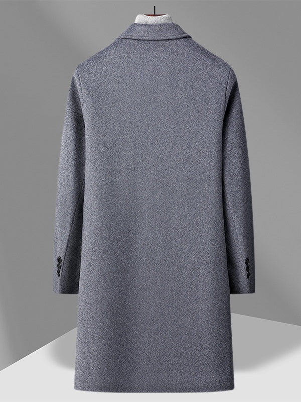 Mid-length Woolen Cloth Cotton Thickening Coats