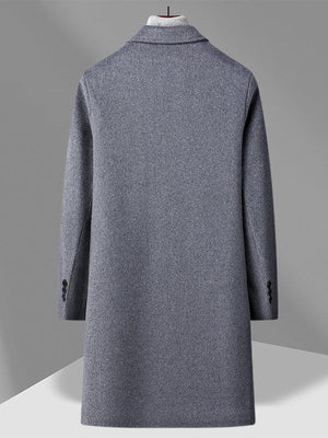 Mid-length Woolen Cloth Cotton Thickening Coats
