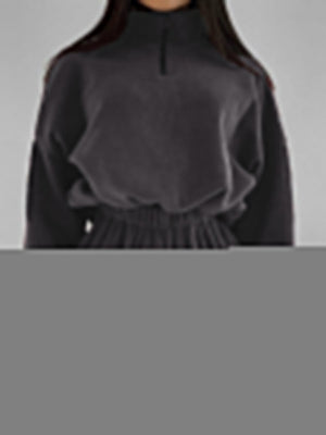 Liber Autumn women's zipper pullover sweatshirt long sleeve two-piece suit