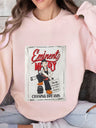 Pullover Pattern Printed Sweatshirt