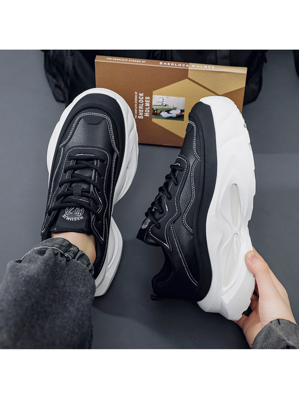 Liber Four Seasons Thick-soled Men's Casual Sports Shoes