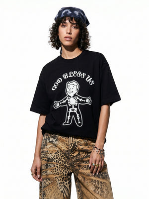 Printed Loose-fit T-shirts