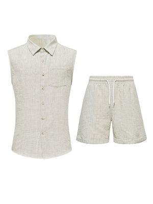 Leisure Breathable 2-piece Sets Set