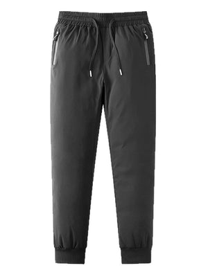 Pantalon en duvet thermique ajusté