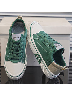 Liber Four Seasons Colorblock Canvas Men's Casual Sports Shoes