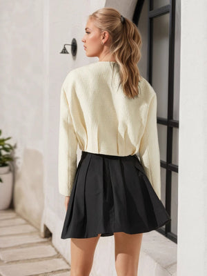 Liber Summer Women's Buttons Solid Color Jackets