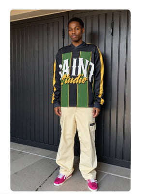 Neutral wear Printed Letter Long-sleeved T-shirt